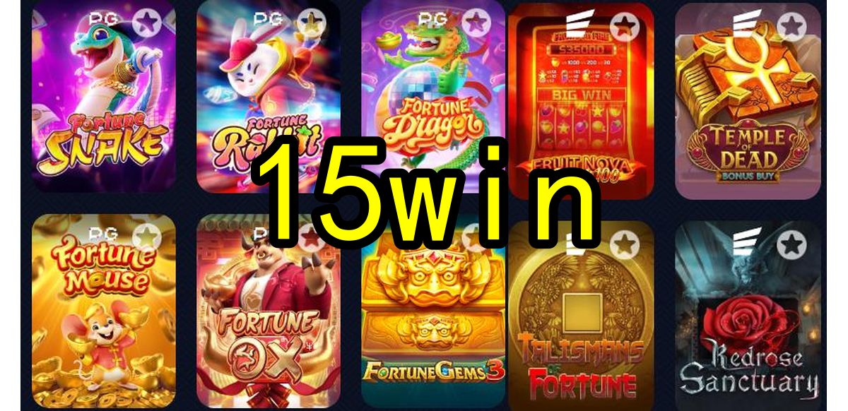 Slots Online 15win.Com - Diversão e Ganhos a Cada Giro